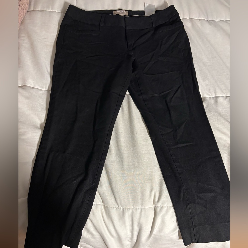 Banana Republic Women’s 12P Jackson Fit Black Trousers